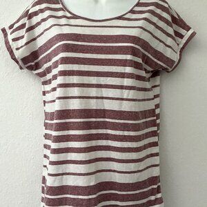 LOVELY SOULS STRIPED PRINT TOP